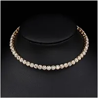 Big Gold Choker Traditional  Necklace For Girls and Womens.-thumb1