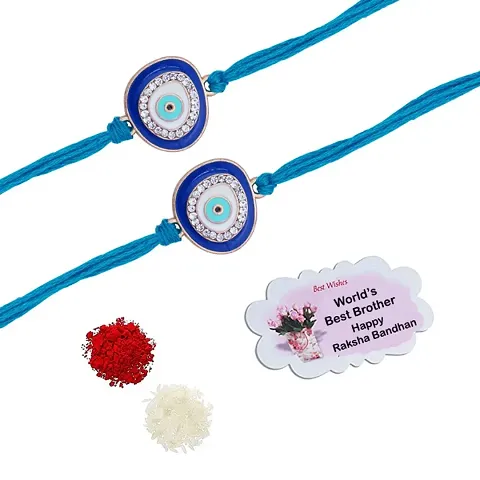 Evil Eye Rakhi Combo