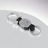 Drive Safe I Need You Here with Me Keychain-thumb1