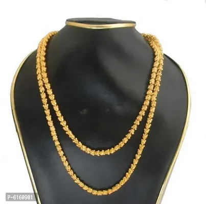 Stylish Golden Koyali chain Chain Gold-plated Plated Brass Chain 22 Inch-thumb0