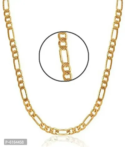 Elegant Statement Sporty Bollywood Style Gold-plated Antic chain Gold-plated Plated Brass Chain 18 inch-thumb0