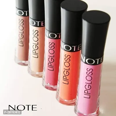 NOTE Long Wearing Lip Gloss 12, Pink, 6ml-thumb5