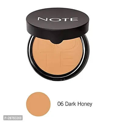 NOTE Luminous Silk Compact Powder - Dark Honey (Shade 06)-thumb2