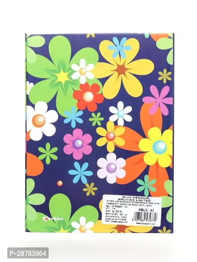 ARCHIES Hard bound 140 Pages EXERCISE BOOK WITH LOCK350 NBLD - 83 Diary for personal, office use, Giffing, and storage of your Beautyfull Memory-thumb5
