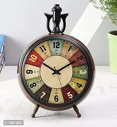 Table Clock Antique Style Office Home Decor handicrafts Items Wedding Gift Bedroom Living Room Antique Table Clock Design-thumb0