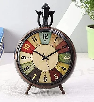 Table Clock Antique Style Office Home Decor handicrafts Items Wedding Gift Bedroom Living Room Antique Table Clock Design