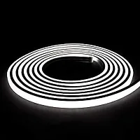 LED Neon Strip Rope Light, Waterproof Outdoor with Adapter for Diwali, Christmas, Home Decoration (White, 1 Meter).-thumb3