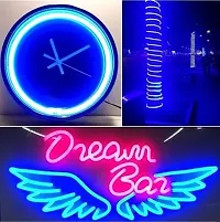 LED Neon Strip Rope Light, Waterproof Outdoor with Adapter for Diwali, Christmas, Home Decoration (Blue, 1 Meter).-thumb1