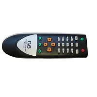 Unbreakable Remote DD Free Dish-DVB DTH Box -Black - Pack of 1.-thumb1