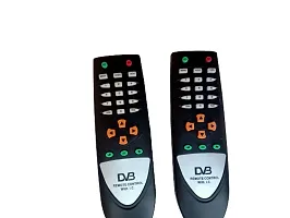 Unbreakable Remote DD Free Dish-DVB DTH Box -Black - Pack of 2.-thumb4