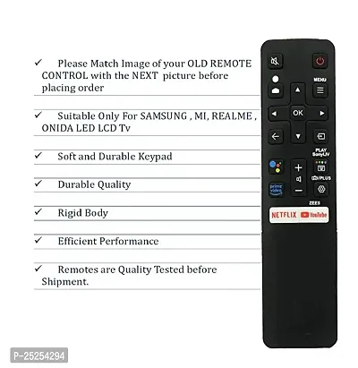 4 in 1 Smart LED TV Remote Control Compatible with Samsung, Real me, Onida  MI Smart LED TVs Without Voice Function (No Mic) Remote Controller-thumb5