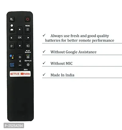 4 in 1 Smart LED TV Remote Control Compatible with Samsung, Real me, Onida  MI Smart LED TVs Without Voice Function (No Mic) Remote Controller-thumb4