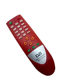 Unbreakable Remote DD Free Dish-DVB DTH Box, (Red, Remote) - Pack of 1-thumb1