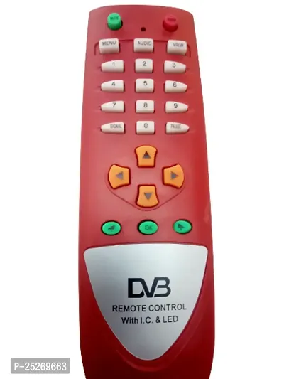 Unbreakable Remote DD Free Dish-DVB DTH Box, (Red, Remote) - Pack of 1-thumb4