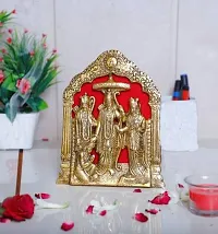 Designer Designer Lord Ram Darbar Idol Wall Hanging Showpiece - Table Top Statue Decorative Showpiece - 25 Cm-thumb1