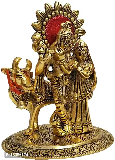 Designer Radha Krishna Standing Playing Flute Decorative Showpiece - 16.5 Cm-thumb4