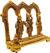 Designer Lord Ram Darbar Idol Statue For Home Office And Temple Decorative Showpiece - 12 Cm-thumb1