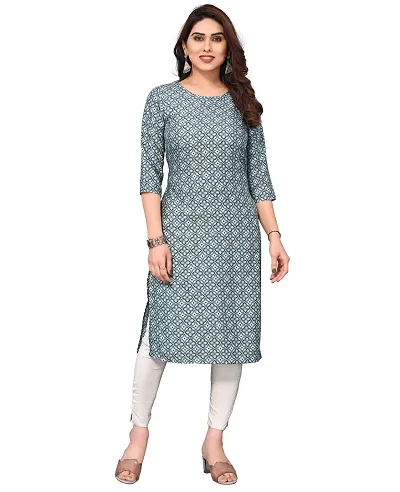 Womens Crepe Straight Women Kurta