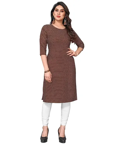 Pretty Crepe Straight Kurta