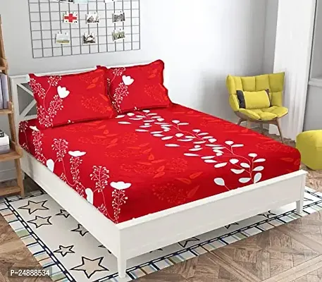 Shady Traders  Premimum Double Bed  Bedsheet With 2 Pillow Covers