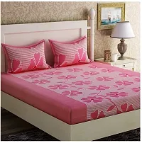 Shady Traders  Premimum Double Bed  Bedsheet With 2 Pillow Covers-thumb3