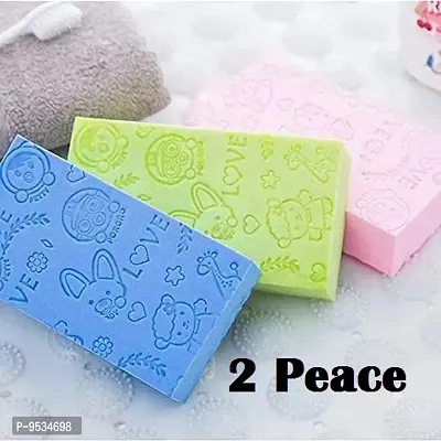 2 PC Dead Skin Remover Sponge For Body|Face Scrubber (SPONGE)