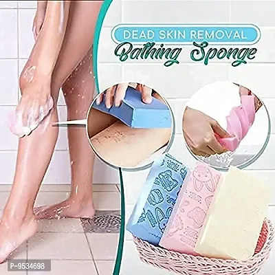 2 PC Dead Skin Remover Sponge For Body|Face Scrubber (SPONGE)-thumb4