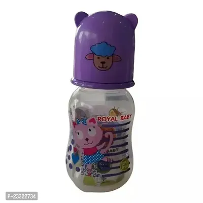 Kids Milk Feeder Bottle 125Ml Colour Purple-thumb0