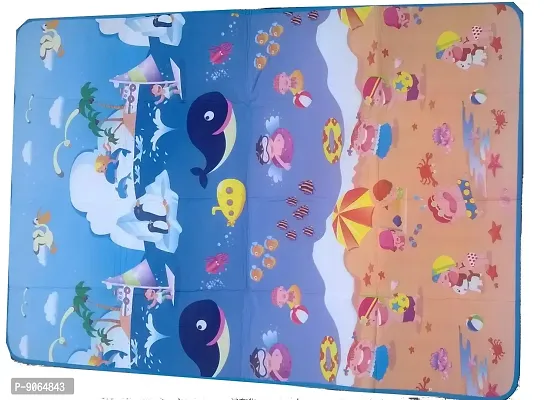 Glitter Collection Kids Floor Mat (Multicolour)-thumb0