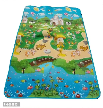 Glitter Collection Kids Floor Mat (Multicolour)-thumb5