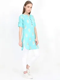 Anona Women's Printed Pure Cotton Kurti-thumb3