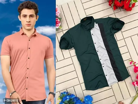 Reliable Cotton Casual Shirts For Men Pack Of 2