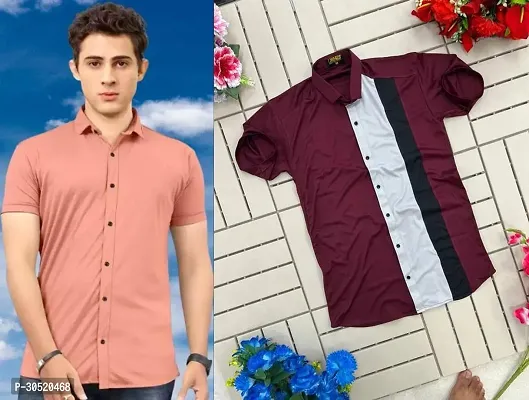 Reliable Cotton Casual Shirts For Men Pack Of 2