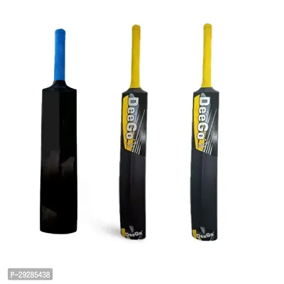 Heavy Duty Plastic Cricket Bat Full Size 34 X 4.5 inches Premium Bat for All Age Groups Kids Boys Girls Adult