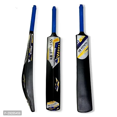 Heavy Duty Plastic Cricket Bat Full Size 34 X 4.5 inches Premium Bat for All Age Groups Kids Boys Girls Adult