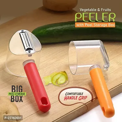 Classic Home Kitchen Cooking Tools Peeler With Container Pack Of 1