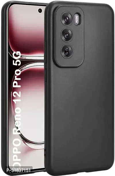 filbay Front  Back Case for OPPO Reno 12 Pro 5G Black Rugged Armor-thumb0