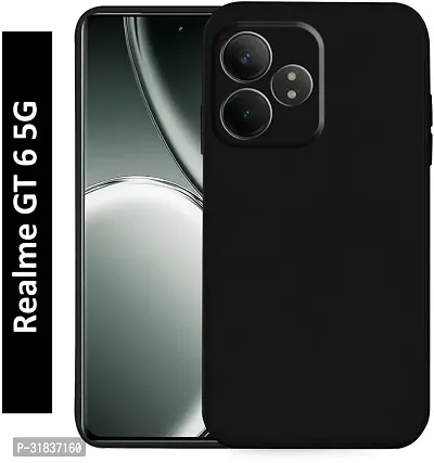 filbay Back Cover for Realme GT 6 5G Realme GT 6 Black