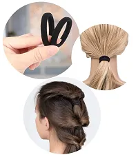 Stretchable Elastic Hair Rubber Bands (60 Pieces)-thumb3