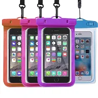 KOPILA Waterproof Cover case Mobile Pouch for 7 inch All Smart Phone(Orange+Pink+Purple+SkyBlue) Set of-4-thumb4