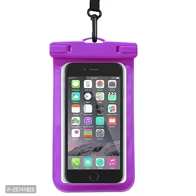 KOPILA Universal Waterproof Smartphone Protective Pouch for Pool, Beach for All Smartphones 7 Inches (Set of-1,Purple)