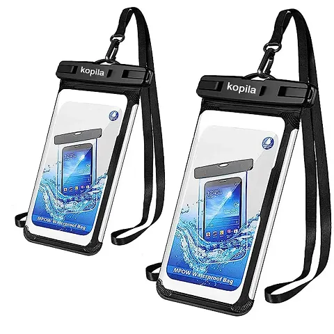 Kopila Universal Waterproof Smartphone Protective Pouch Suitable for Pool, & Heavy Rain Suitable for All 7 Inches Smartphones 7 Inches