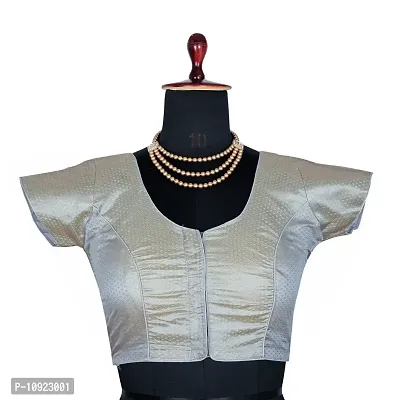 Women Stylish Brocade Stitched Blouse-thumb0