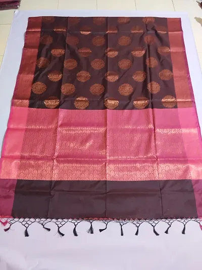 New In Silk Cotton Saree with Blouse piece 