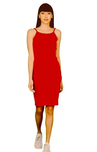 Stylish Lycra Bodycon Dress For Women