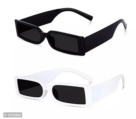 Fabulous Plastic Sunglasses For Men- Pack Of 2-thumb0