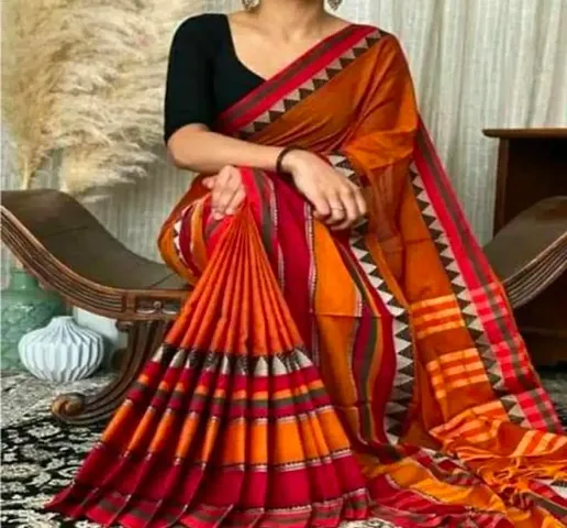 Khadi Cotton Madhuboni Saree