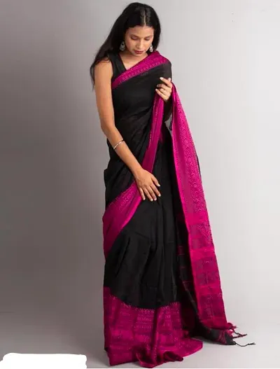 Elegant Cotton Saree with Blouse piece 