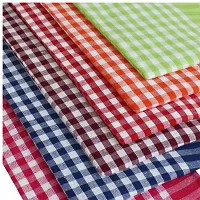 Classy Checked Cotton Towels for Men and Women, Pack of 5- 30INCH X 60 INCHES-thumb1