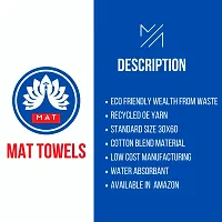 Classy Checked Cotton Towels for Men and Women, Pack of 5- 30INCH X 60 INCHES-thumb2